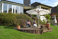 Eifelferienhaus Lissendorf - Terrasse